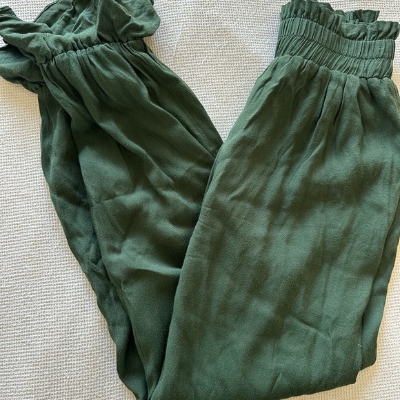 Lovers + Friends Olive Smocked Pants - Picture 7 of 8